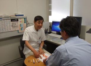 診察の様子