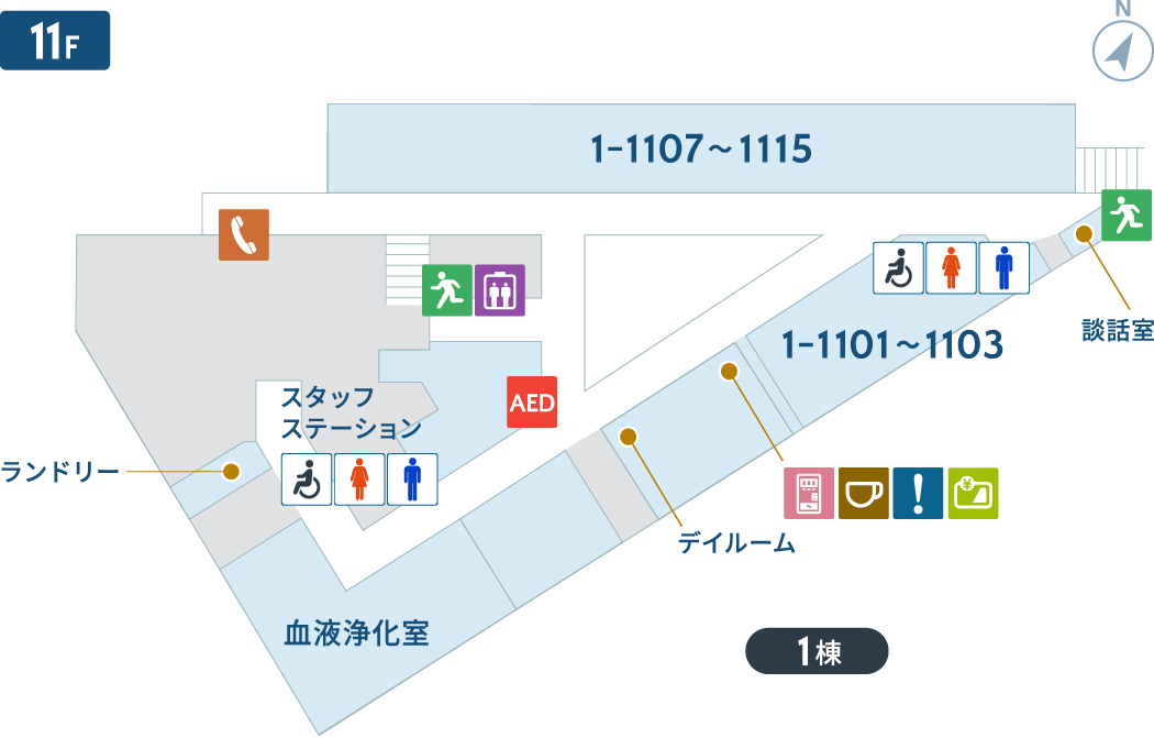 フロア図_11F