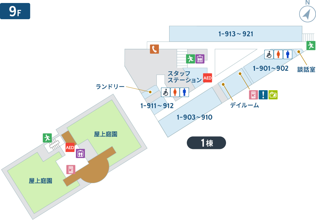 フロア図_9F